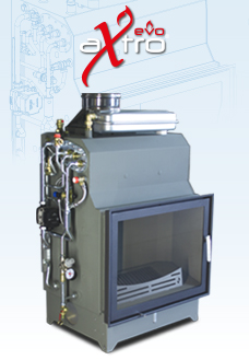 EVO - Il nuovo termocamino idro a legna